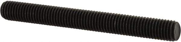 Value Collection - 1/4-28 2-1/4" OAL Fully Threaded Stud - Carbon Steel, Plain Finish - Top Tool & Supply