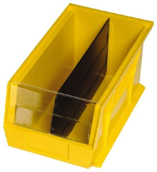 Quantum Storage - 9" Wide x 6.8" High, Black Bin Divider - Use with Quantum Storage Systems - QUS 239CON - Top Tool & Supply