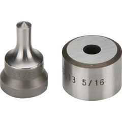 Enerpac - Hydraulic Punch Press Dies & Punches Type: Round Punch Diameter (mm): 7.90 - Top Tool & Supply