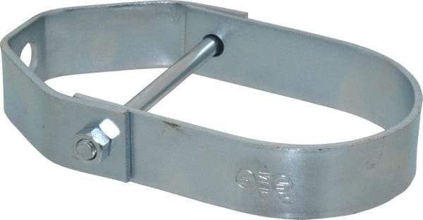 Empire - 3" Pipe, 1/2" Rod, Carbon Steel Adjustable Clevis Hanger - Electro Galvanized - Top Tool & Supply