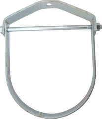 Empire - 12" Pipe, 7/8" Rod, Carbon Steel Adjustable Clevis Hanger - Electro Galvanized - Top Tool & Supply