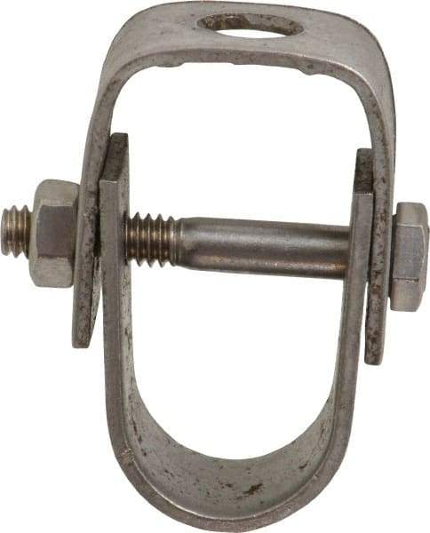 Empire - 1/2" Pipe, 3/8" Rod, Grade 304 Stainless Steel Adjustable Clevis Hanger - Top Tool & Supply