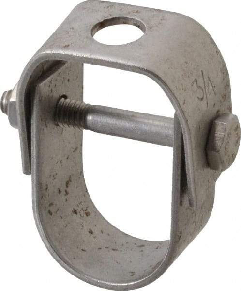 Empire - 3/4" Pipe, 3/8" Rod, Grade 304 Stainless Steel Adjustable Clevis Hanger - Top Tool & Supply