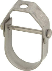 Empire - 1-1/2" Pipe, 3/8" Rod, Grade 304 Stainless Steel Adjustable Clevis Hanger - Top Tool & Supply