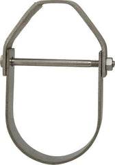 Empire - 3" Pipe, 1/2" Rod, Grade 304 Stainless Steel Adjustable Clevis Hanger - Top Tool & Supply