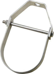 Empire - 4" Pipe, 5/8" Rod, Grade 304 Stainless Steel Adjustable Clevis Hanger - Top Tool & Supply