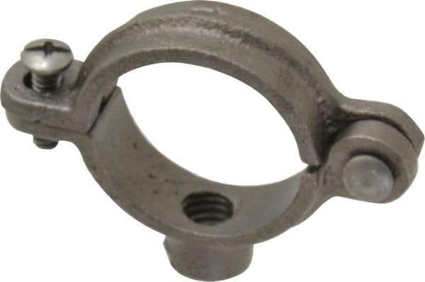 Empire - 1" Pipe, 3/8" Rod, Malleable Iron Split Ring Hanger - Black, 180 Lb Capacity - Top Tool & Supply