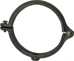 Empire - 4" Pipe, 1/2" Rod, Malleable Iron Split Ring Hanger - Black - Top Tool & Supply