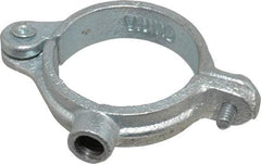 Empire - 1-1/4" Pipe, 3/8" Rod, Malleable Iron Split Ring Hanger - Electro Galvanized, 180 Lb Capacity - Top Tool & Supply