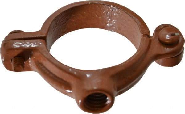 Empire - 1-1/4" Pipe, 3/8" Rod, Malleable Iron Split Ring Hanger - Epoxy Coated - Top Tool & Supply