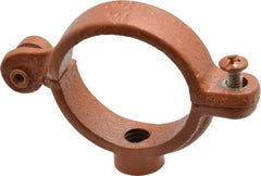 Empire - 1-1/2" Pipe, 3/8" Rod, Malleable Iron Split Ring Hanger - Epoxy Coated - Top Tool & Supply