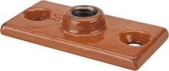 Empire - 1/2" Rod Ceiling Flange - Malleable Iron - Top Tool & Supply