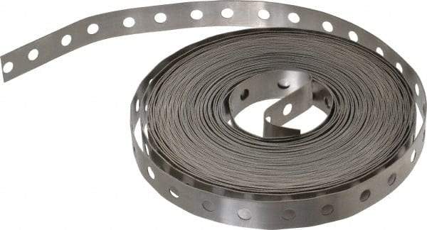 Empire - 50' x 3/4" 304 Stainless Steel Hanger Strapping - 22 Gauge - Top Tool & Supply