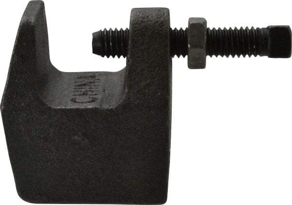 Empire - 3/4" Max Flange Thickness, 3/4" Rod Top Beam Clamp - 700 Lb Capacity, Ductile Iron - Top Tool & Supply