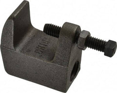 Empire - 1-1/4" Max Flange Thickness, 3/4" Rod Wide Jaw Top Beam Clamp - 900 Lb Capacity, Ductile Iron - Top Tool & Supply