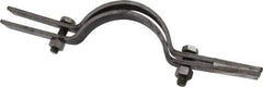 Empire - 4" Pipe, Riser Clamp - Black, 750 Lb Capacity, Carbon Steel - Top Tool & Supply