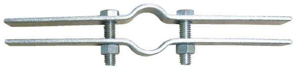 Empire - 1" Pipe, Electro Galvanized Riser Clamp - 220 Lb Capacity, Carbon Steel - Top Tool & Supply