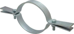 Empire - 6" Pipe, Electro Galvanized Riser Clamp - 1,600 Lb Capacity, Carbon Steel - Top Tool & Supply