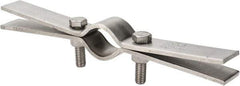 Empire - 1" Pipe, Riser Clamp - 220 Lb Capacity, Grade 304 Stainless Steel - Top Tool & Supply