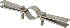 Empire - 1-1/4" Pipe, Riser Clamp - 250 Lb Capacity, Grade 304 Stainless Steel - Top Tool & Supply