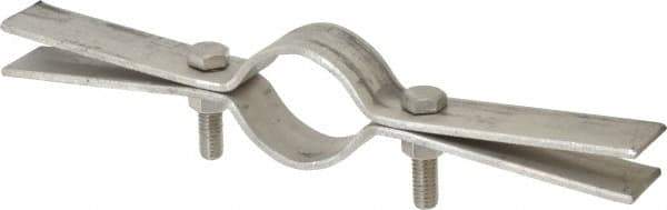 Empire - 1-1/2" Pipe, Riser Clamp - 250 Lb Capacity, Grade 304 Stainless Steel - Top Tool & Supply