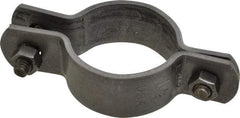 Empire - 1-1/2" Pipe, Standard Pipe Clamp - Black, 800 Lb Capacity, Carbon Steel - Top Tool & Supply