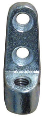 Empire - 1/2" Rod Side Beam Connector - 480 Lb Capacity, Malleable Iron - Top Tool & Supply