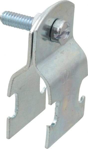 Empire - 3/8" Pipe," Pipe Clamp - Electro Galvanized - Top Tool & Supply