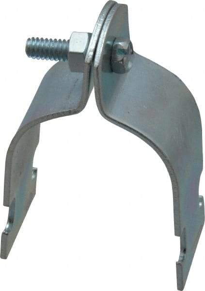 Empire - 1-1/4" Pipe," Pipe Clamp - Electro Galvanized - Top Tool & Supply