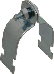 Empire - 1-1/2" Pipe," Pipe Clamp - Electro Galvanized - Top Tool & Supply