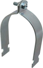 Empire - 3-1/2" Pipe," Pipe Clamp - Electro Galvanized - Top Tool & Supply