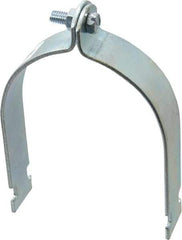 Empire - 4" Pipe," Pipe Clamp - Electro Galvanized - Top Tool & Supply