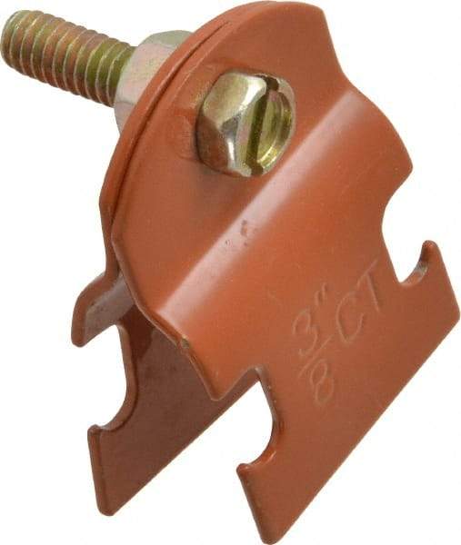 Empire - 3/8" Pipe, Tube Clamp - Copper Plated - Top Tool & Supply