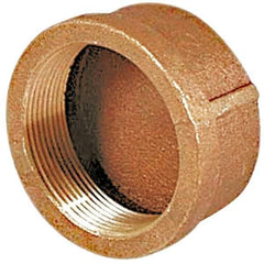 Merit Brass - Class 125, 2" Internal Pipe, Brass End Cap - FBSPT - Top Tool & Supply