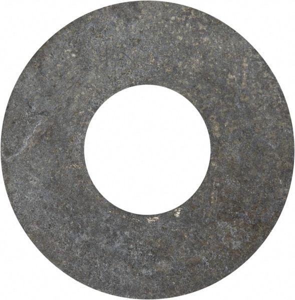 Value Collection - 9/16" Screw, Grade 2 Steel USS Flat Washer - 0.62" ID x 1.499" OD, 0.132" Thick, Galvanized Finish - Top Tool & Supply