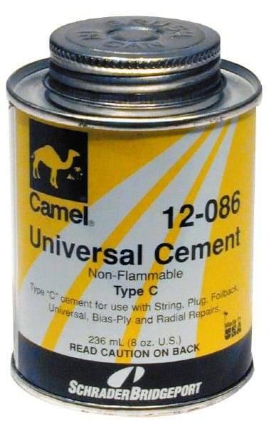 Schrader/Plews - 1/2 Pt. Cement - For Tire Repair - Top Tool & Supply