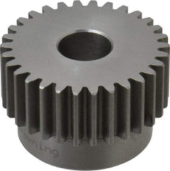 Browning - 16 Pitch, 1-7/8" Pitch Diam, 2" OD, 30 Tooth Spur Gear - 3/4" Face Width, 5/8" Bore Diam, 1-5/8" Hub Diam, 20° Pressure Angle, Steel - Top Tool & Supply