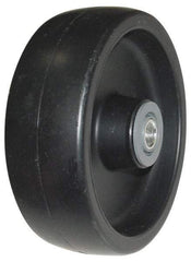 Value Collection - 8 Inch Diameter x 2 Inch Wide, Polyolefin Caster Wheel - 600 Lb. Capacity, 2-3/16 Inch Hub Length, 1/2 Inch Axle Diameter, Roller Bearing - Top Tool & Supply