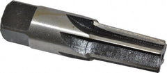 Interstate - 3/8" Pipe, 0.606" Diam, 0.54" Small End Diam, Straight Shank, 1-1/16" Flute, Taper Pipe Reamer - Top Tool & Supply