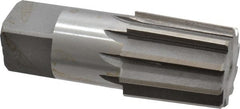 Interstate - 1-1/4" Pipe, 1.553" Diam, 1.444" Small End Diam, Straight Shank, 1-3/4" Flute, Taper Pipe Reamer - Top Tool & Supply