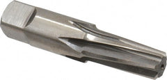 Interstate - 1/4" Pipe, 0.472" Diam, 13/32" Small End Diam, Straight Shank, 1-1/16" Flute, Taper Pipe Reamer - Top Tool & Supply