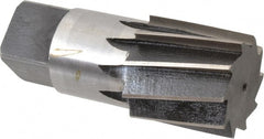 Interstate - 1-1/2" Pipe, 1.793" Diam, 1.684" Small End Diam, Straight Shank, 1-3/4" Flute, Taper Pipe Reamer - Top Tool & Supply