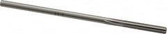 Made in USA - #12 High Speed Steel 6 Flute Chucking Reamer - Top Tool & Supply