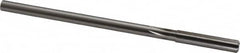 Made in USA - 8mm High Speed Steel 6 Flute Chucking Reamer - Top Tool & Supply