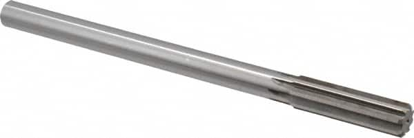 Made in USA - 16.5mm High Speed Steel 8 Flute Chucking Reamer - Top Tool & Supply