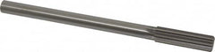 Made in USA - 17mm High Speed Steel 8 Flute Chucking Reamer - Top Tool & Supply