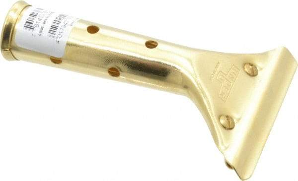 Unger - 5-1/2" Long x 0.8" Diam Metal Handle for Unger Poles - Threaded Connection, Brass - Top Tool & Supply