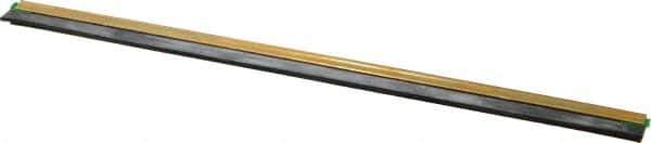 Unger - 14" Rubber Blade Window Washer/Squeegee - Black, Brass Holder - Top Tool & Supply