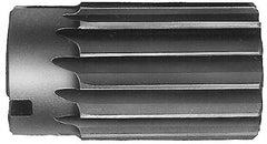 Interstate - 3-15/16" Reamer Diam, Straight Flute Shell Reamer - Top Tool & Supply