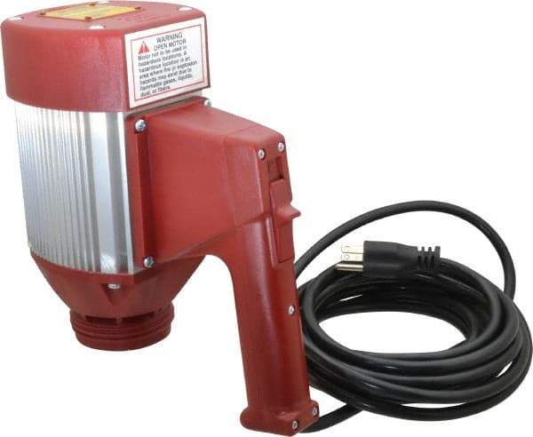 Lutz Pumps - 1.07 HP, Open Drip Proof Drum Pump Motor - For Use With All Lutz Pump Tubes, 120 Volt - Top Tool & Supply